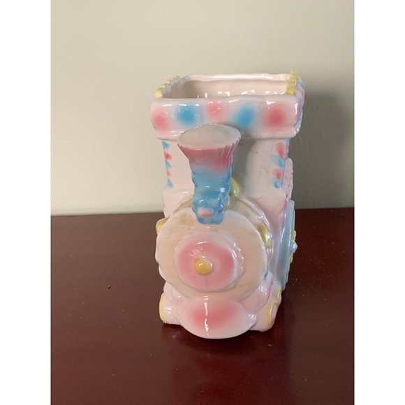 Retro train planter - nursery planter - pencil holder - Japan 5680​ - Picture 2 of 10